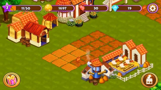 Farm Villa - Harvest game Mobile Game | Gameplay Android & Apk смотреть онлайн