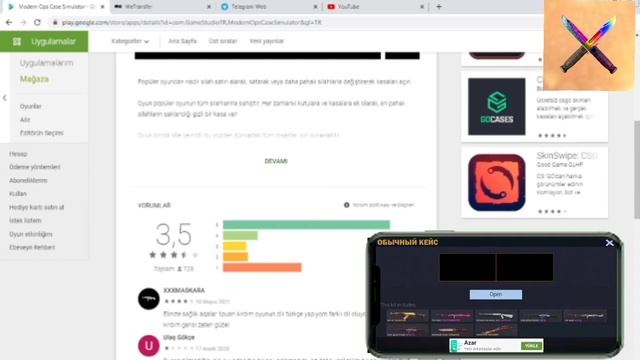 Modern Ops Case Simulator Android смотреть онлайн