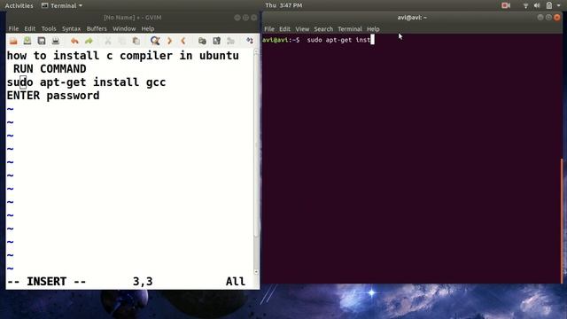 how to install c compiler on linux in hindi смотреть онлайн