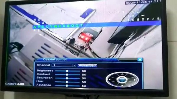 XMeye DVR OSD Settings | DVR OSD Settings | mode change option through XVI |