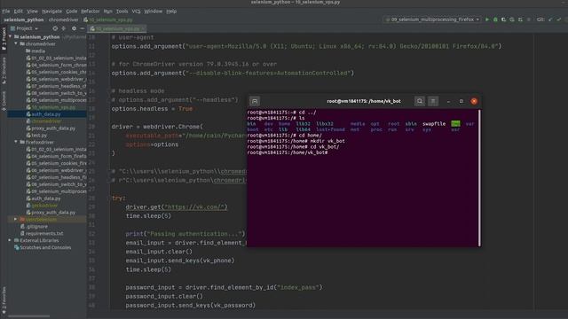 Python Selenium #10 Как запустить Selenium ChromeDriver на VPS сервере(хостинге) смотреть онлайн