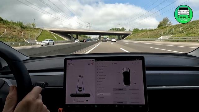 Autopilot Fahrt zur Tesla Owners Coffee Hour an den Supercharger Dietikon (2022.12.3.2) смотреть онлайн