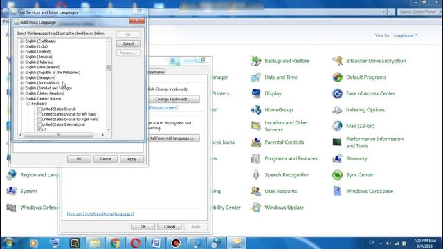 How to add or remove languages on Windows 7 смотреть онлайн