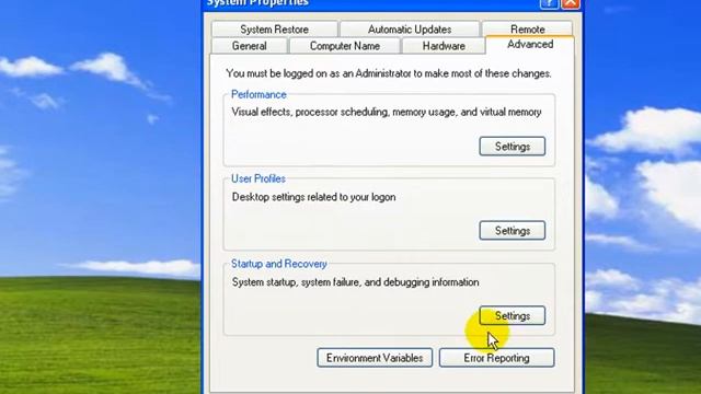How to prevent Runing message of Error Reporting win xp ) смотреть онлайн
