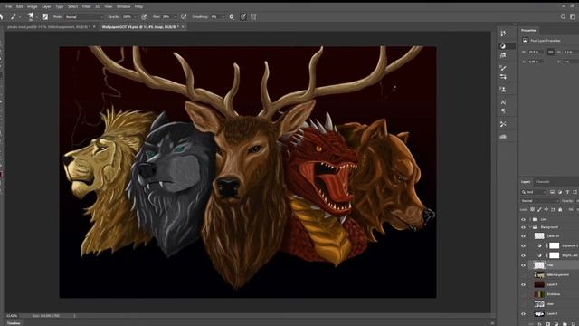 Wallpaper Game of Thrones (Time lapse - Final Part) смотреть онлайн