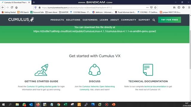 Part 2 Persiapan simulator Cumulus Linux смотреть онлайн