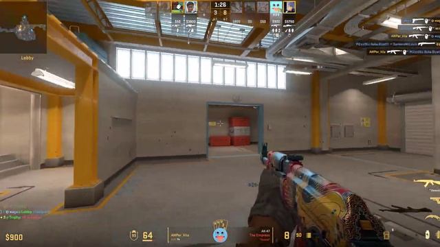 Counter strike 2 5 kills Ace on NUKE смотреть онлайн