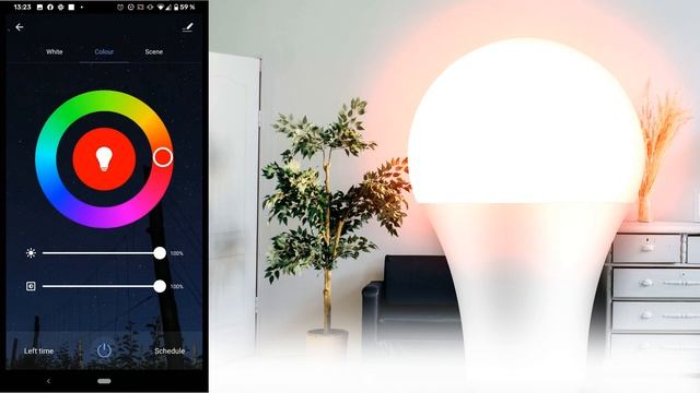 M LEDME - Video Tutorial Bombilla Wifi RGB+CCT LM 7141 #bombilla #inteligente #iluminación #ambient