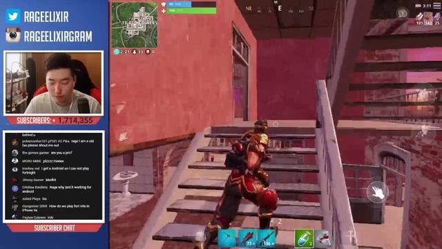 PLAYING Fortnite On Mobile LIVE! - First Gameplay (iOS & Android) - How To Download