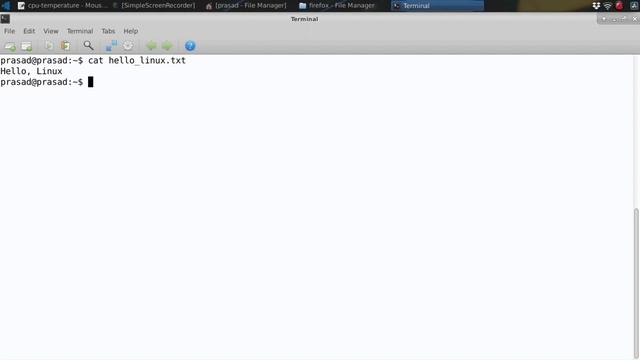 I Just Used The Redirection Operator Twice To Append Text To A File, And This Is What Happened
