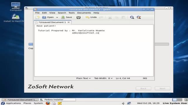 Installing Fedora Linux смотреть онлайн