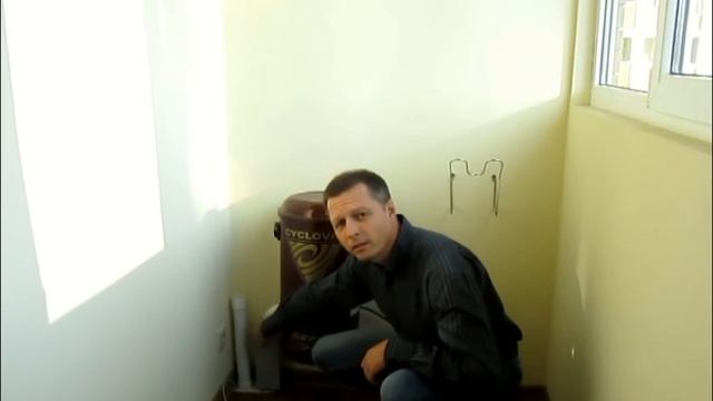 Монтаж встроенного пылесоса Ч 7 Установка пылесоса mp4 смотреть онлайн