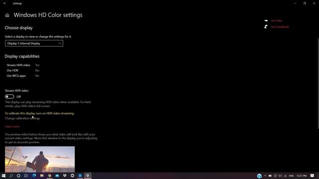How Can We Enable HDR Setting In Windows 10 смотреть онлайн