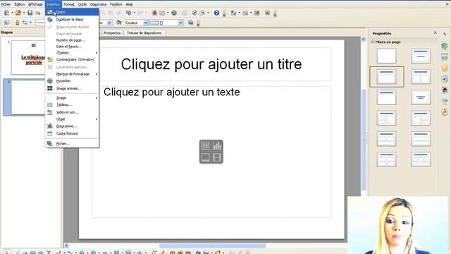Tutoriel Diaporama Open Office смотреть онлайн