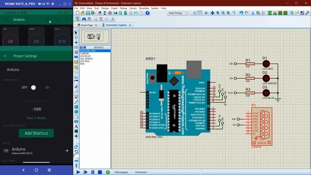 Simulasi Blinking LED Menggunakan Blynk | Arduino | Proteus | Virtual Serial Port Kit смотреть онлайн