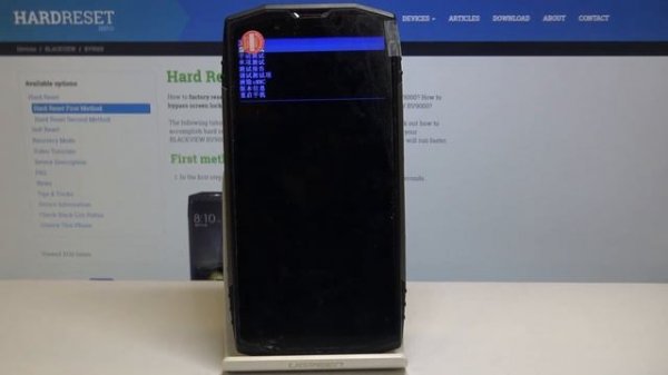 BLACKVIEW BV9000 FACTORY MODE - Wipe Data / Factory Reset