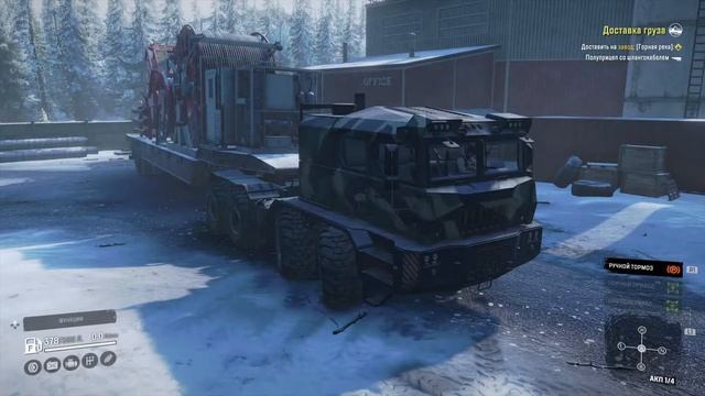 SnowRunner ➤ Аляска # 31. Полная жесть !!! Доставка гигантской катушки смотреть онлайн