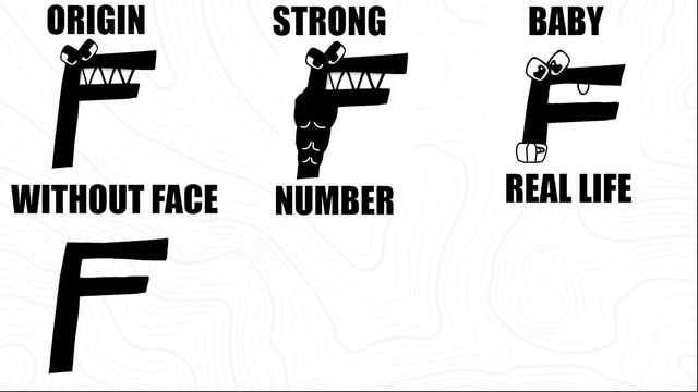 Alphabet Lore,Number Lore But Everyone Is ALL Different Versions смотреть онлайн