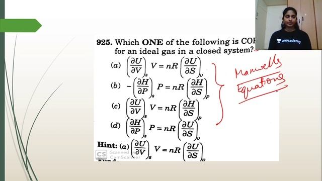 Previous Year Questions Of Thermodynamics | Chemical Engineering | Tejaswi Nuli смотреть онлайн