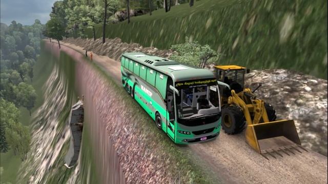 Volvo bus mod Risky place | SMJ Gaming | смотреть онлайн