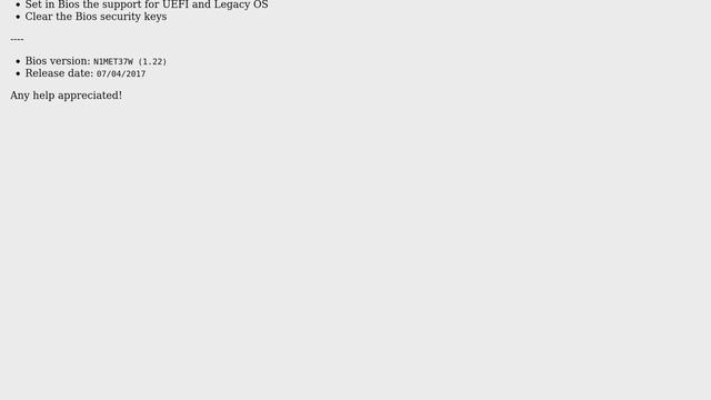 BIOS update or System Factory Restore - Lenovo ThinkPad x1 Carbon 5th смотреть онлайн