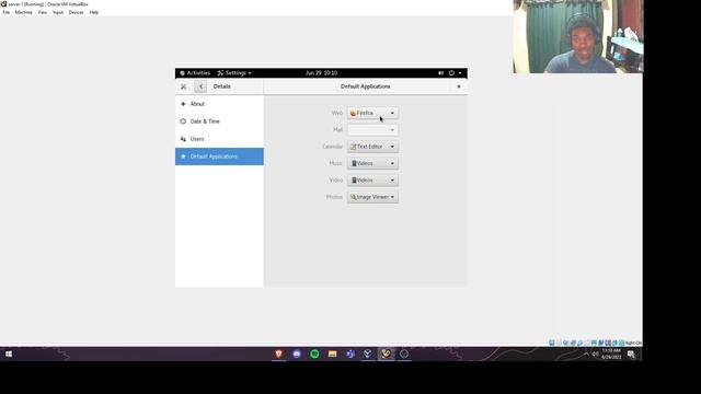 1.1 (B) || Experiment 7-3 || Aplicaciones predeterminadas || CentOS 8 смотреть онлайн