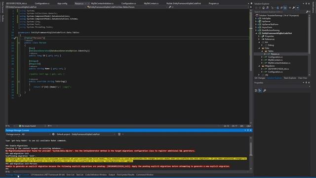 c# - это просто Entity Framework Code First SqLite за 15 минут смотреть онлайн