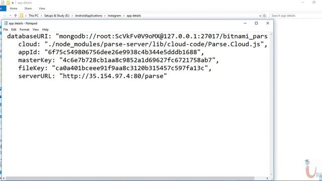 Android Development Lecture 52 (Setting up Parse Server) смотреть онлайн