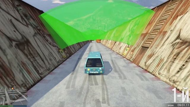 Спуск - подъем с препятствиями в GTA V OnLine смотреть онлайн