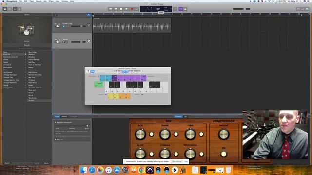 GarageBand: Introduction to Drums and Beats- Lesson One смотреть онлайн