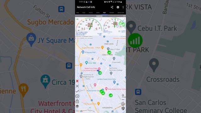 network cell info смотреть онлайн