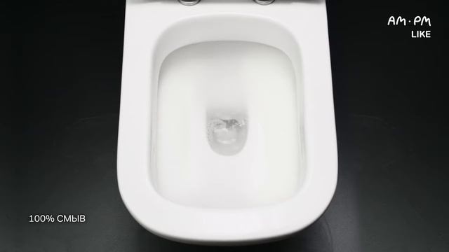 Эффективность смыва- унитаз-компакт коллекции Like бренда Am.Pm смотреть онлайн