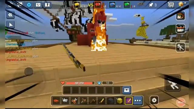 Бед варс, но без генератора ресурсов! |Blockman GO |Blocky Mods | смотреть онлайн