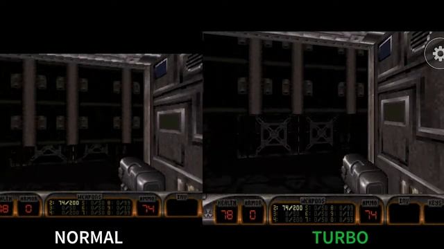Duke Nukem 3D Normal Mode vs HiRes Mode смотреть онлайн