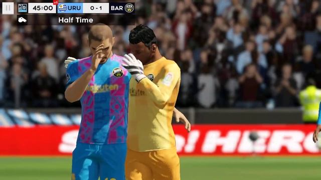DLS 22 | Barcelona Vs Uruguay IOS Gameplay | Dream League Soccer 2022 смотреть онлайн