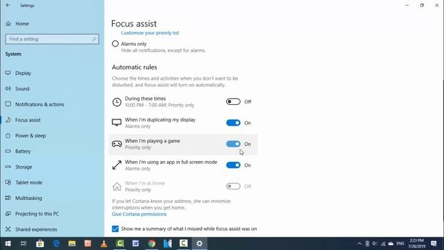 Disable Notifications While Playing Gaming & Watching Videos in Windows 10 смотреть онлайн