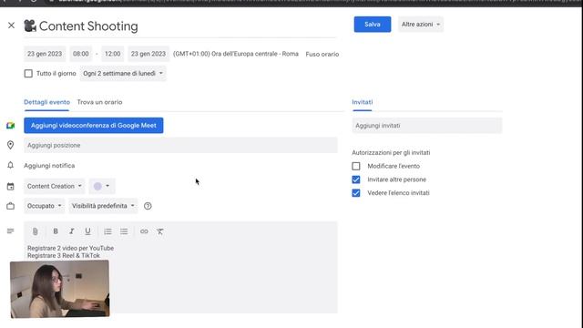 Come ORGANIZZO il mio TEMPO: Google Calendar + Tasks смотреть онлайн