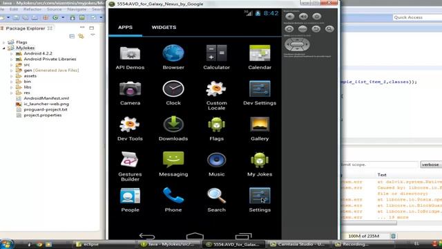 How to create Android application jokes15 avd run database смотреть онлайн