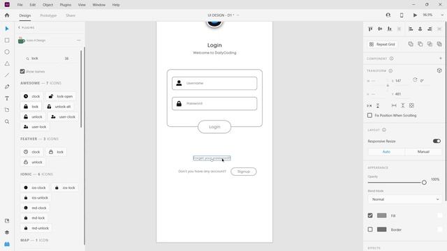 App Login Screen Design in Adobe XD | UI/UX Design - Android Studio Tutorial смотреть онлайн