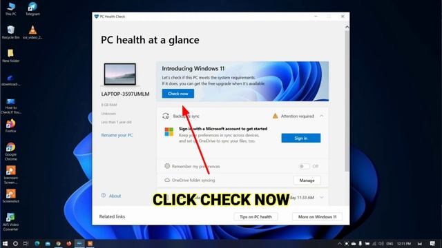 Check your PC can run WINDOWS 11 & Check TPM - version of your PC смотреть онлайн