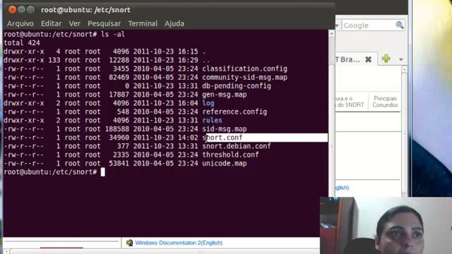 curso de instalação demonstração do IDS snort com linux unbuntu em rede de computadores смотреть онлайн