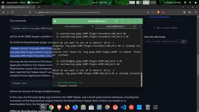 GIMP Plugin install || Resynthesizer || Heal selection || Debian/Ubuntu смотреть онлайн