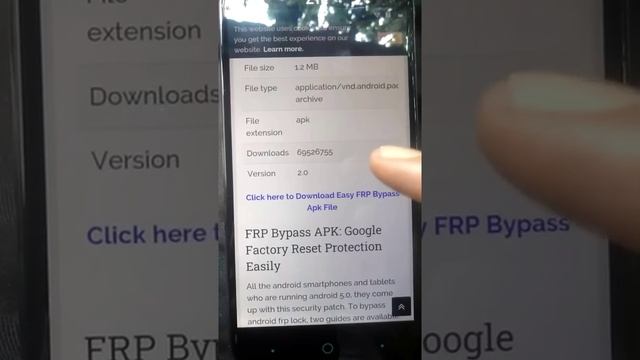 Frp ZTE Grand X3 (Z959)