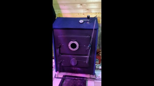 Твердотопливный котел КОСМОС "Космос 25". 3 года эксплуатации. Отзыв г. Архангельск смотреть онлайн