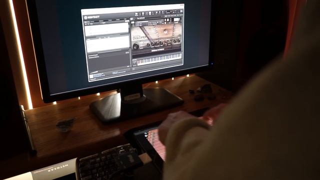 "Trapezoid MIDI" for iPad Controlling "Kontakt 5" for Windows смотреть онлайн