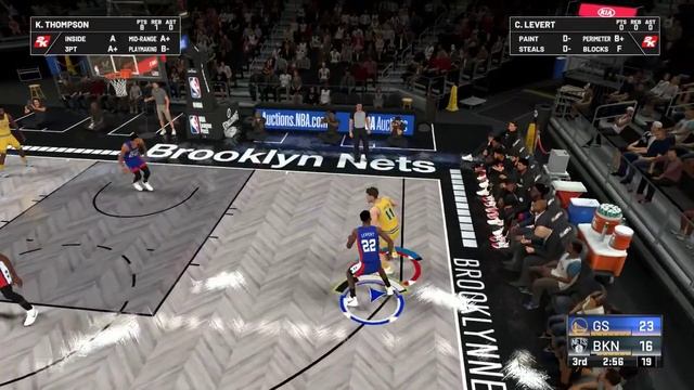 NBA 2K21( NETS VS WARRIORS) FULL GAME 1080p смотреть онлайн