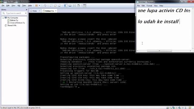 SSH Server On Debian смотреть онлайн