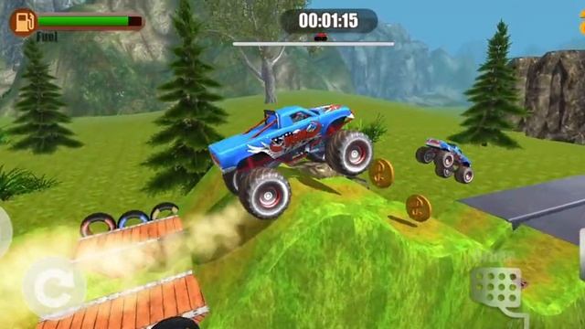 Off Road Monster Truck Racing Game | Monster Truck Offroad Rally 3D Andriod Gamplay смотреть онлайн