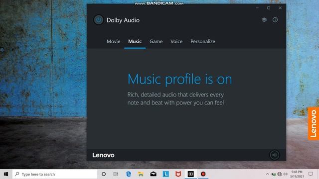 LENOVO DOLBY AUDIO смотреть онлайн