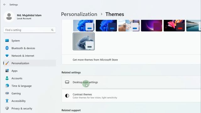 How to Show Desktop Icons on Windows 11 || Missing Desktop Icon смотреть онлайн